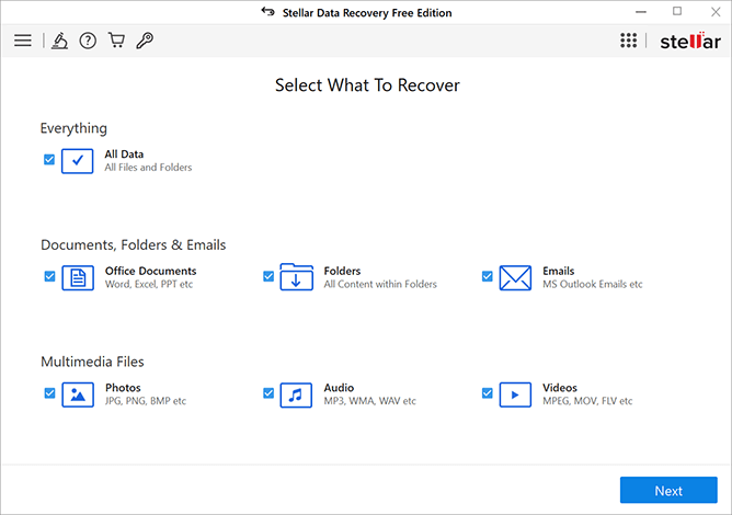 Stellar Data Recovery free Download full version